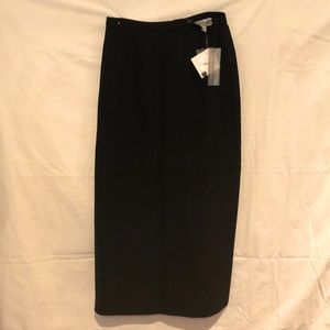 Casual Corner Black Pencil Skirt size 10 NWT